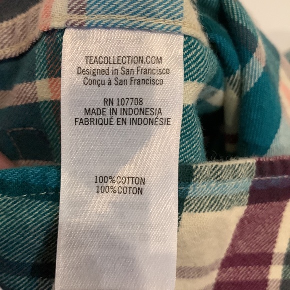 Tea - Flannel shirt - Size 12-18 months - Picture 6 of 8